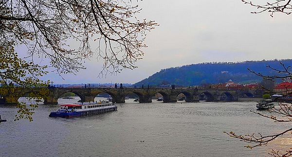 Sonnenschein in Prag