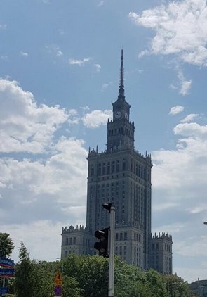 Der Kulturpalast in Warschau